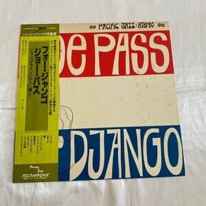 FOR DJANGO / JOE PASS / ジャンゴ・ラインハルト / レコード K23P-6706 帯付 ジャズ JAZZ LP