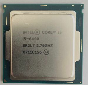 Intel core i5-6400 動作品