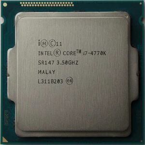 Intel core i7-4770k