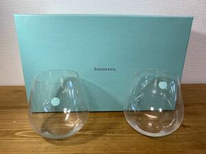 6-6 TIFFANY&Co. ティファニー ペアグラス グラス ペアタンブラー タンブラー ロックグラス ペア 2点 食器 ドイツ製 箱付き