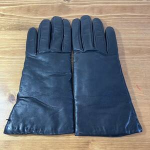 6-36 Sermoneta gloves CERUMO ne-ta glove sGenuine Leatherjenyu in leather gloves leather glove leather gloves 6 1/2 cashmere 