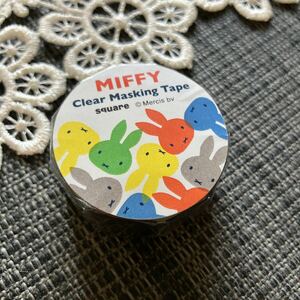  Miffy transparent masking tape postage 120 new goods 