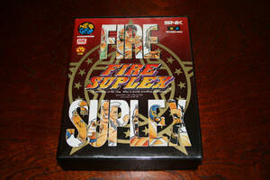 【ネオジオ】 ファイヤー・スープレックス FIRE SUPLEX　正規品 当時もの 美品！【NEOGEO】 