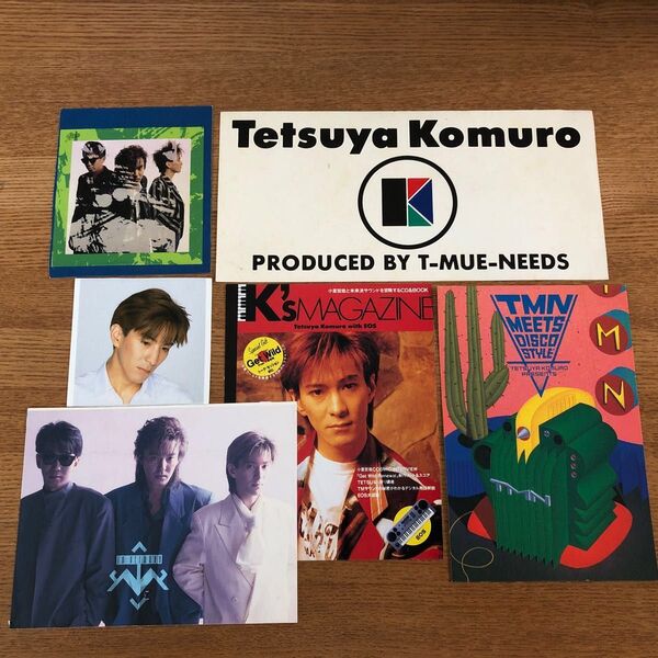 【TMnetwork】カード&ステッカーセット