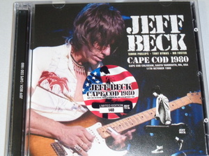 JEFF BECK/CAPE COD 1980　2CD　