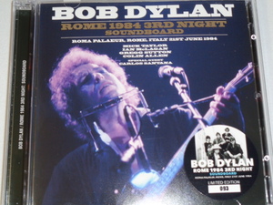 BOB DYLAN/ROME　1984　3RD NIGHT　SOUNDBOARD 2CD