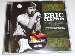 ERIC CLAPTON/MONTREAL 1974 SOUNDBOARD 2CD