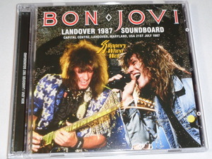 BON JOVI/LANDOVER 1987 SOUNDBOARD 2CD