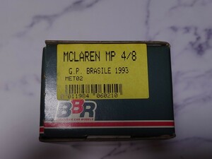 BBR 1/43 McLAREN MP4/8 1993 год Brazil GP Ayrton Senna metal комплект 