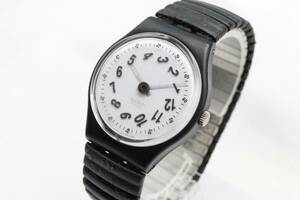 【W151-11】レア 珍品 動作品 電池交換済 Swatch スウォッチ SWISS 変形 腕時計 メンズ【送料全国一律185円】