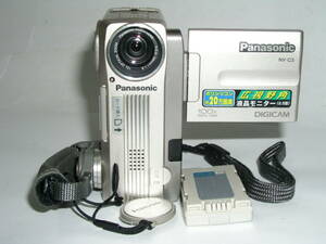 6363● Panasonic NV-C3、MiniDVテープ式ビデオカメラ ●45