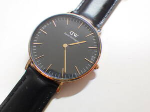 ダニエルウェリントン ３６ミリ クオーツ腕時計 中古 美品 #489
