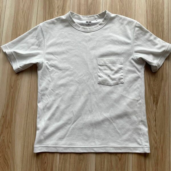 ユニクロ　半袖　キッズ　Tシャツ　160　白