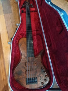 adamovic dark 5弦ベース　フレットレス　fretless bass