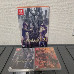 超美品　未開封　限定版　La mulana 1＆2 ラ ムラーナ2 セット　switch スイッチ　サントラ