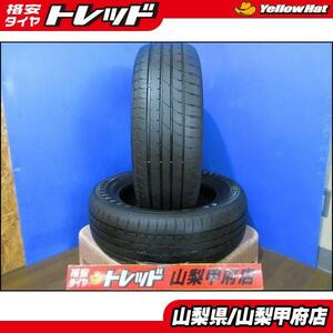 お買い得 【送料無料】中古タイヤ 2本 パンク用 スペア用 補修用 DUNLOP ダンロップ ENASAVE エナセーブ RV504 225/60R17 2019年製 サマー