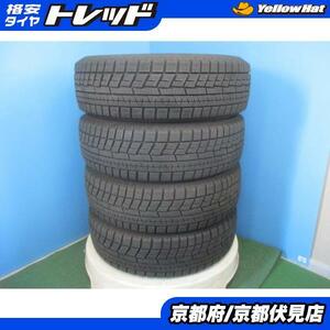 4本 2021年製 中古 スタッドレス タイヤ ヨコハマ iceGUARD iG60 185/65R15 88Q プリウス シエンタ ノート フリード デミオ