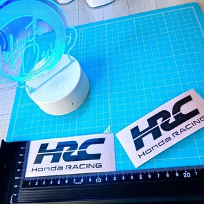 HRC ホンダレーシング　(新ロゴ)　カッティングステッカー