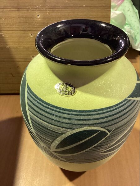 壺 水英 陶器 花瓶 花器 インテリア