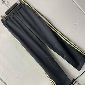 M size side pocket Blister jersey pants gray yellow color 