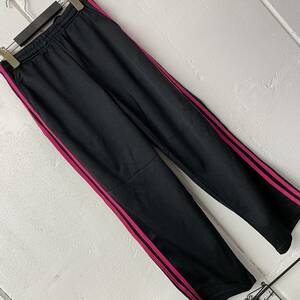 L size side pocket Blister jersey pants black pink 