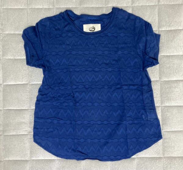 綿Tシャツ comme ca ism(ONIGIRI) 52-68CP02 カラー:紺 サイズ:レディースM