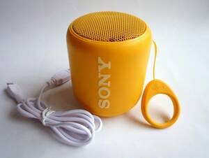 SONY ソニー スピーカー SRS-XB10 黄 イエロー ワイヤレススピーカー Bluetooth 本体 2018年製