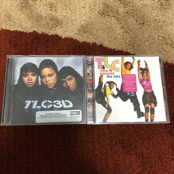 TLC アルバム2枚セット 3D now & forever the hits