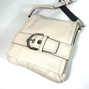 【美品】COACH オールドコーチ ショルダーバッグ ワンショルダー 8A07