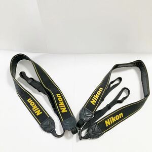 Nikon ニコン カメラストラップ 幅約35㎜ 2個セット Y0161