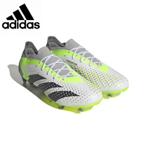 adidas PREDATOR ACCURACY.1 L FG サッカースパイク GZ0032(フットウェアホワイト×コアブラック×ルシッドレモンアッパー)２５．０CM