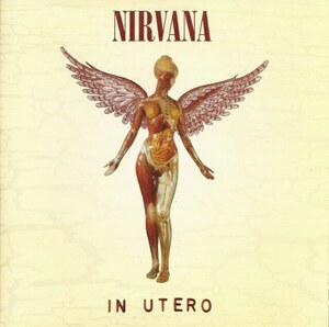 ＊中古CD NIRVANAニルヴァーナ/IN UTERO+1 1993年作品3rd国内盤ボーナストラック収録 カート・コバーン フー・ファイターズ MCAビクター