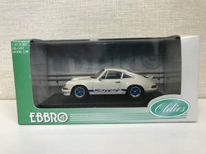 1/43 エブロ ポルシェ 911 RS 1973 Porsche 911 RS 1973 White/Blue 264 EBBRO ZK