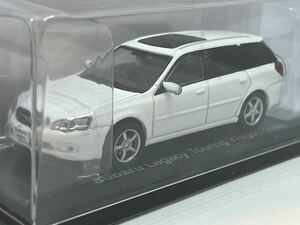 国産名車コレクション 1/43 スバル レガシィ レガシー ツーリングワゴン 2003 白 アシェット subaru legacy ミニカー Vol.136号　未開封