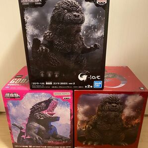 ゴジラ×コング 新たなる帝国 鎮座獣 ゴジラ(2024)ゴジラ -1.0 フィギュア 2種セット