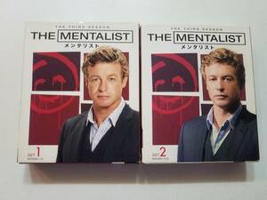 【中古DVD THE MENTALIST/メンタリスト 3rdシーズン 前半(1~12話・6枚組)後半(13~23話・6枚組) サイモン・ベイカー 前半/後半セット】