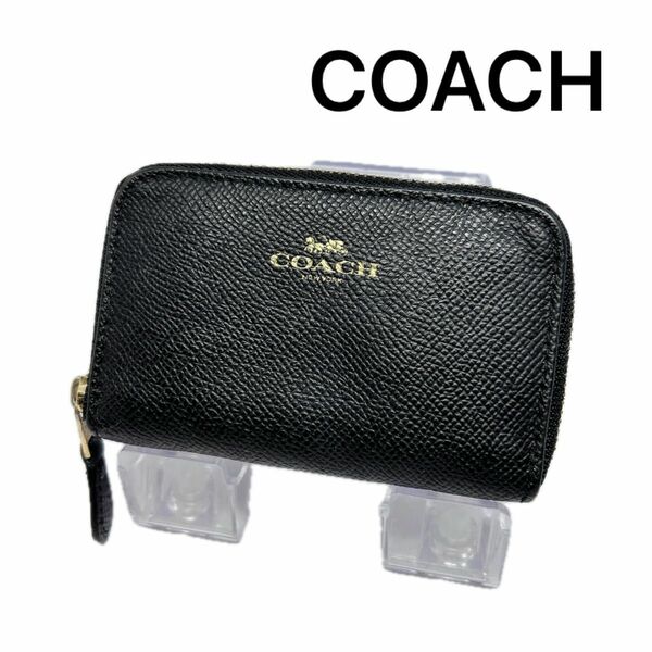 COACH コインケース 小銭入れ カードケース 黒ふ