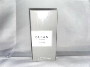 未開封　クリーン　ＣＬＥＡＮ　クラシック　アルティメイト　オードパルファム　３０ｍｌ