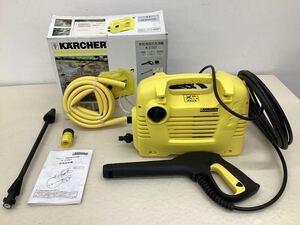[ electrification OK]KARCHER Karcher home use high pressure washer K2.021 K2 car wash Attachment / owner manual / origin box attaching 
