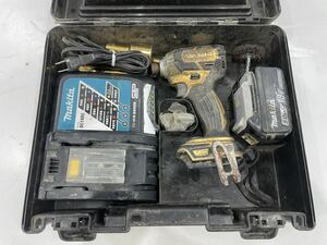 [ operation goods ]makita Makita 18V rechargeable impact driver body Driver TD148D battery BL1850 charger DC18RCT case attaching TD148DSP1