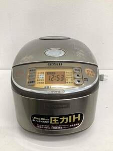 【中古品】象印 炊飯器 ZOJIRUSHI IH炊飯ジャー NP-HP10 圧力IH 2012年製