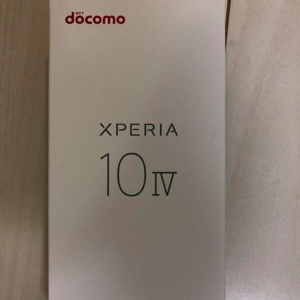 Xperia 10 IV ブラック 128 GB docomo