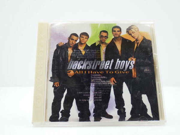 【1736】CD ◇送料無料◇All I Have To Give Backstreet Boys (バックストリート・ボーイズ) ☆urubaicdy