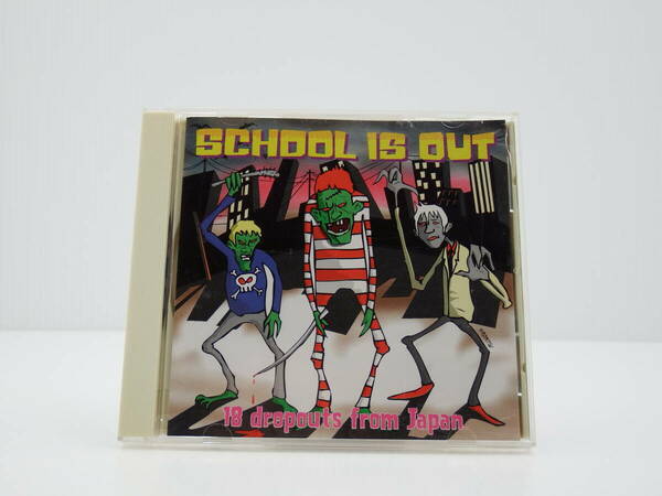 【1779】CD ◇送料無料◇VA 「School Is Out 」Punk melodic garage rock japanese emo power pop パンク　コンピ☆urubaicdd