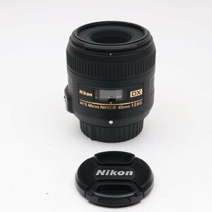 Nikon 単焦点マイクロレンズ AF-S DX Micro NIKKOR 40mm f/2.8G ニコンDXフォーマット専用