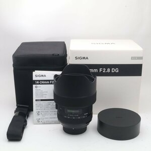 シグマ(Sigma) SIGMA シグマ Nikon Fマウント レンズ 14-24mm F2.8 DG HSM ズーム 広角 フルサイズ Art 一眼レフ 専用