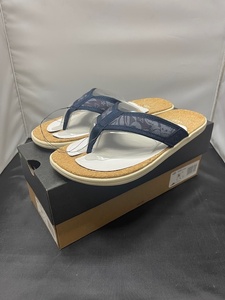 ☆　UGG　SEASIDE FLIP CANVAS 　アグ シーサイド フリップ キャンバス サンダル 26cm ☆