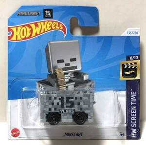 レア 日本未発売 Minecart マインカート Mine Craft 15th Annive マインクラフト マイクラ 15周年 トロッコ 2024 Light Gray ライトグレー