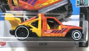 レア HW Let's Race 劇中車 カラー Lolux ロー ラックス Kustom Toyota Hilux Slammed Pickup Truck カスタム トヨタ 豊田 ハイラックス