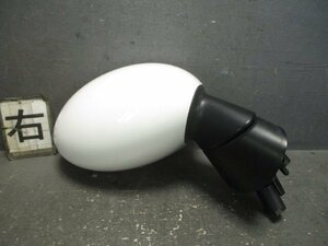[ inspection settled ] H17 year Mini GH-RA16 right door mirror white [ZNo:04012378]